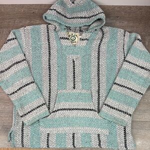 Earth Ragz Baja Joe Mexican Hoodie Size Small